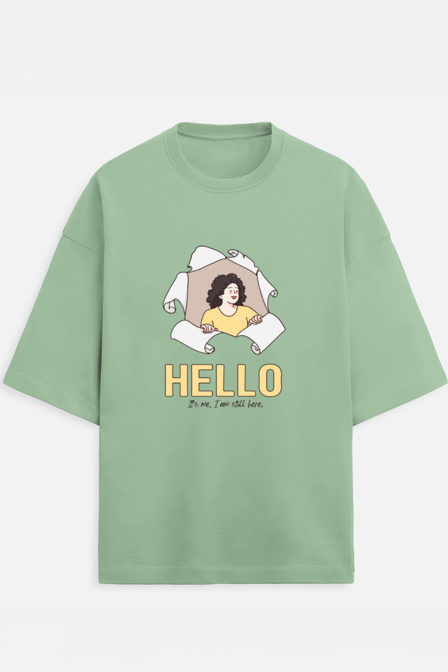 Hello It's me Terry Oversized Tee