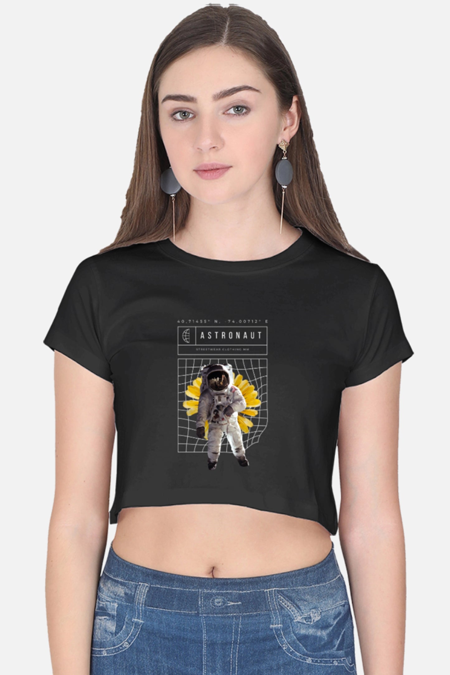 Astronaut Crop Top