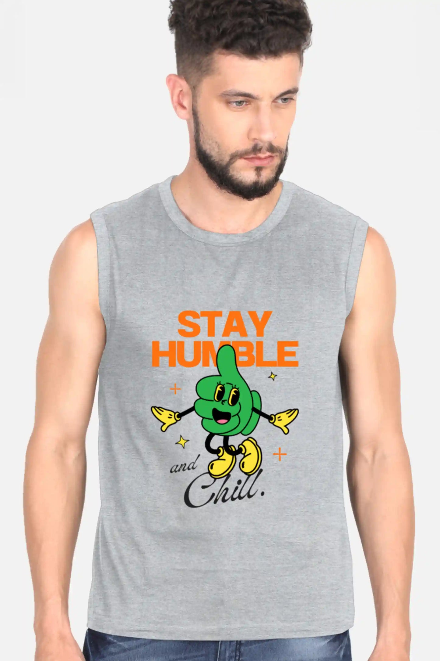 Stay humble and Chill Long Tank