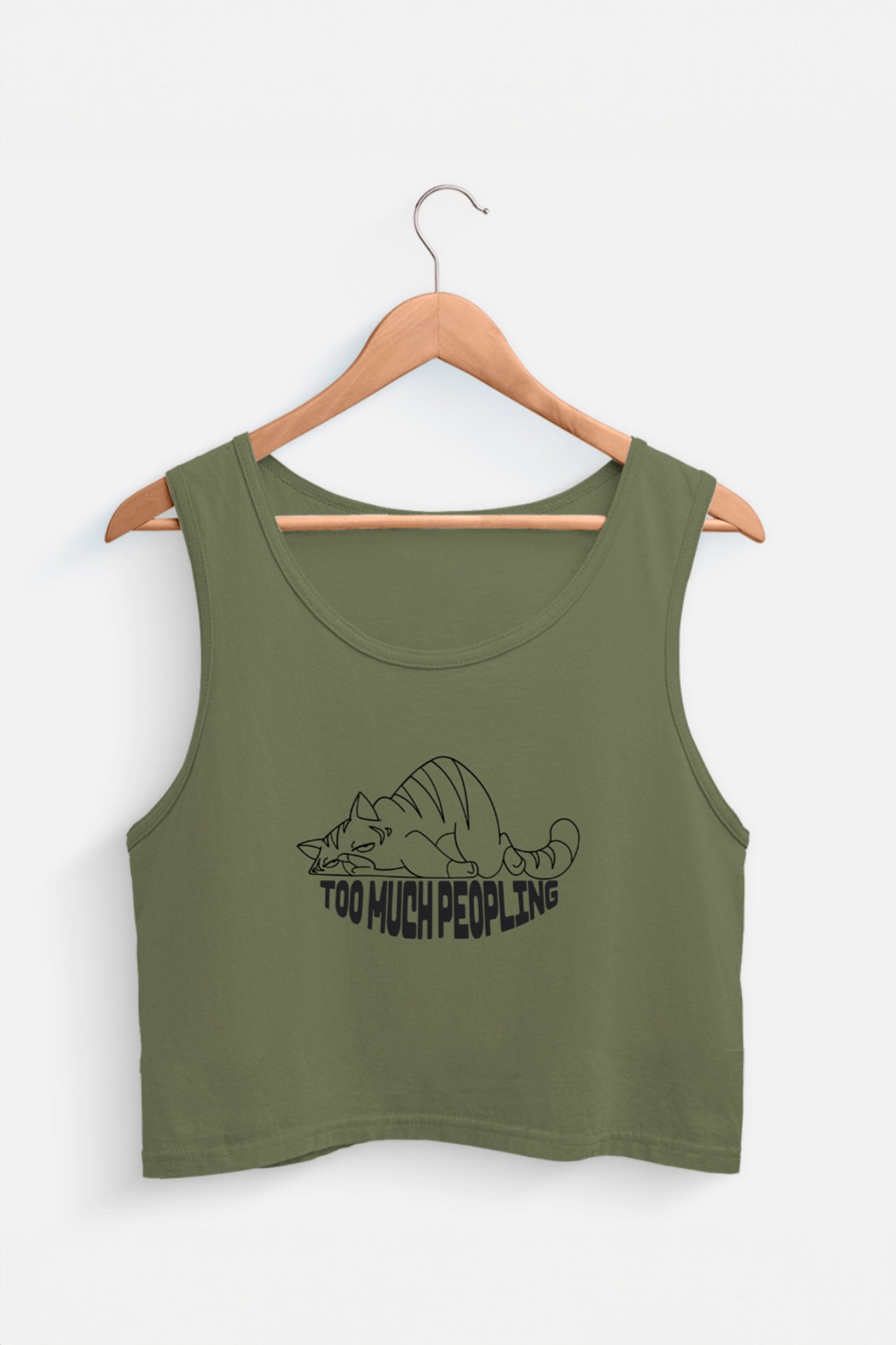 Too Much Peopling Tank Top