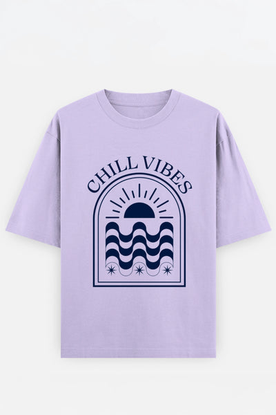 Chill Vibes Oversized Tee
