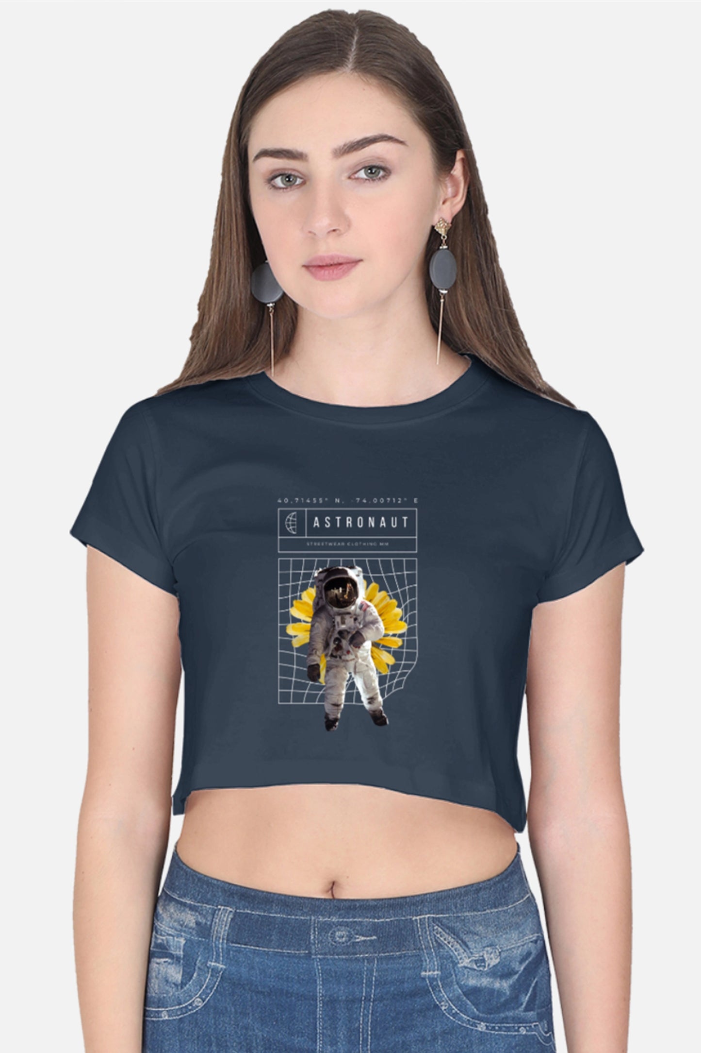 Astronaut Crop Top