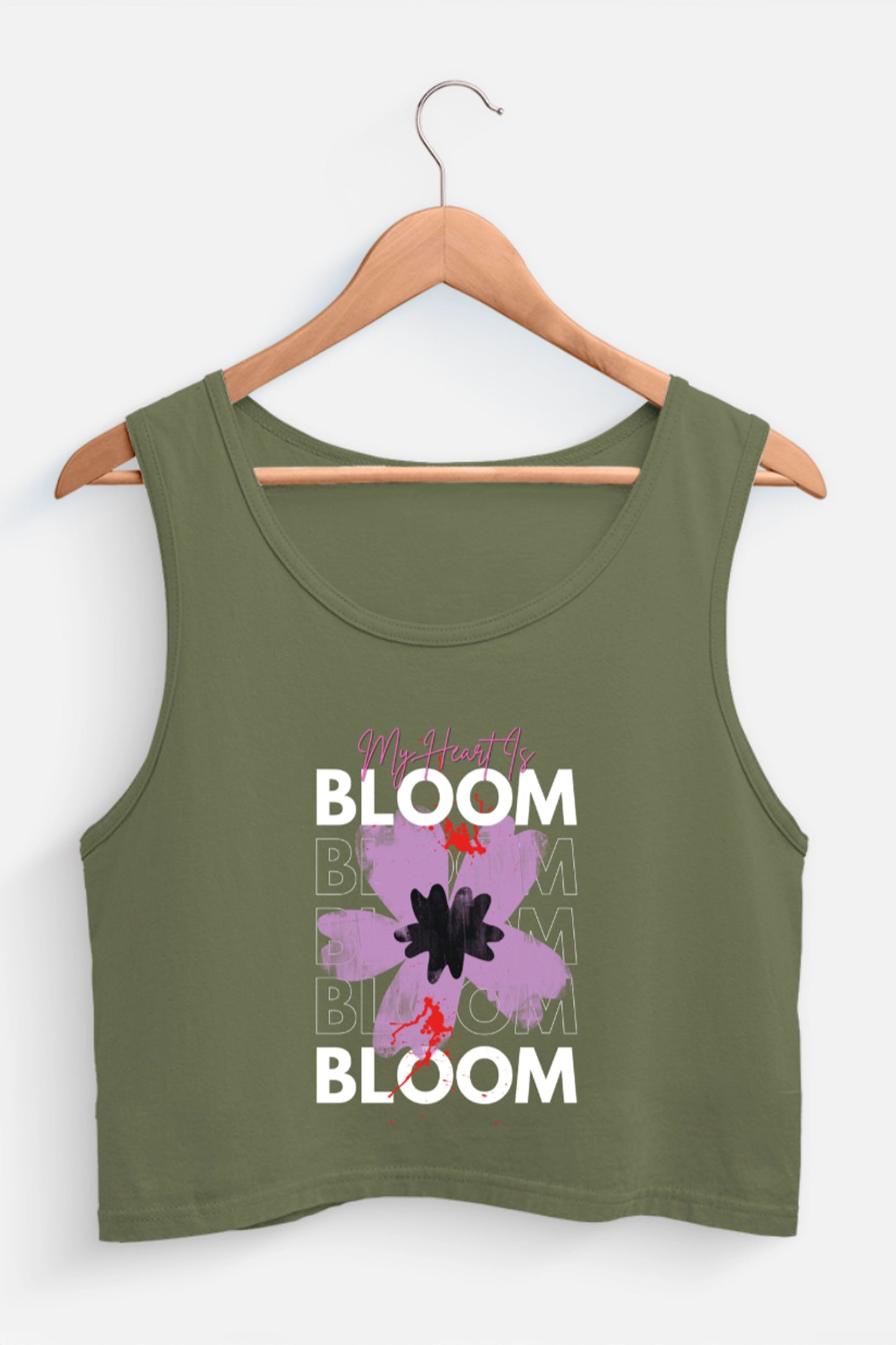 My Heart Is Bloom Tank Tops