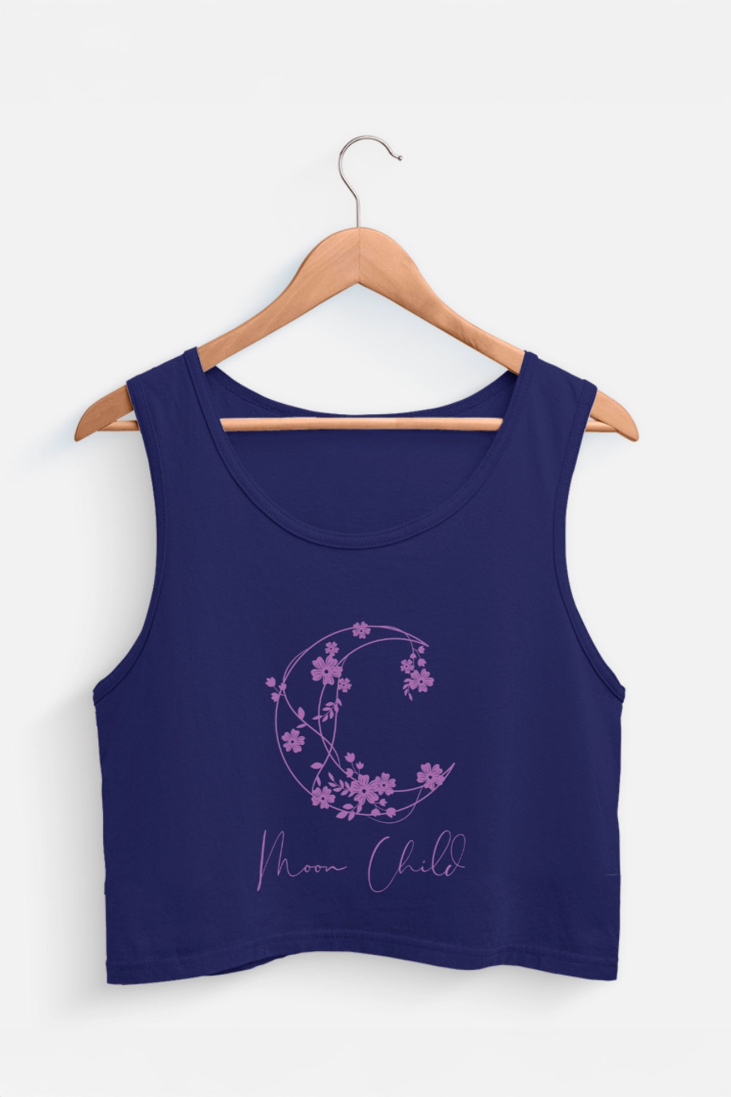 Moon Child Purple Design Tank Top