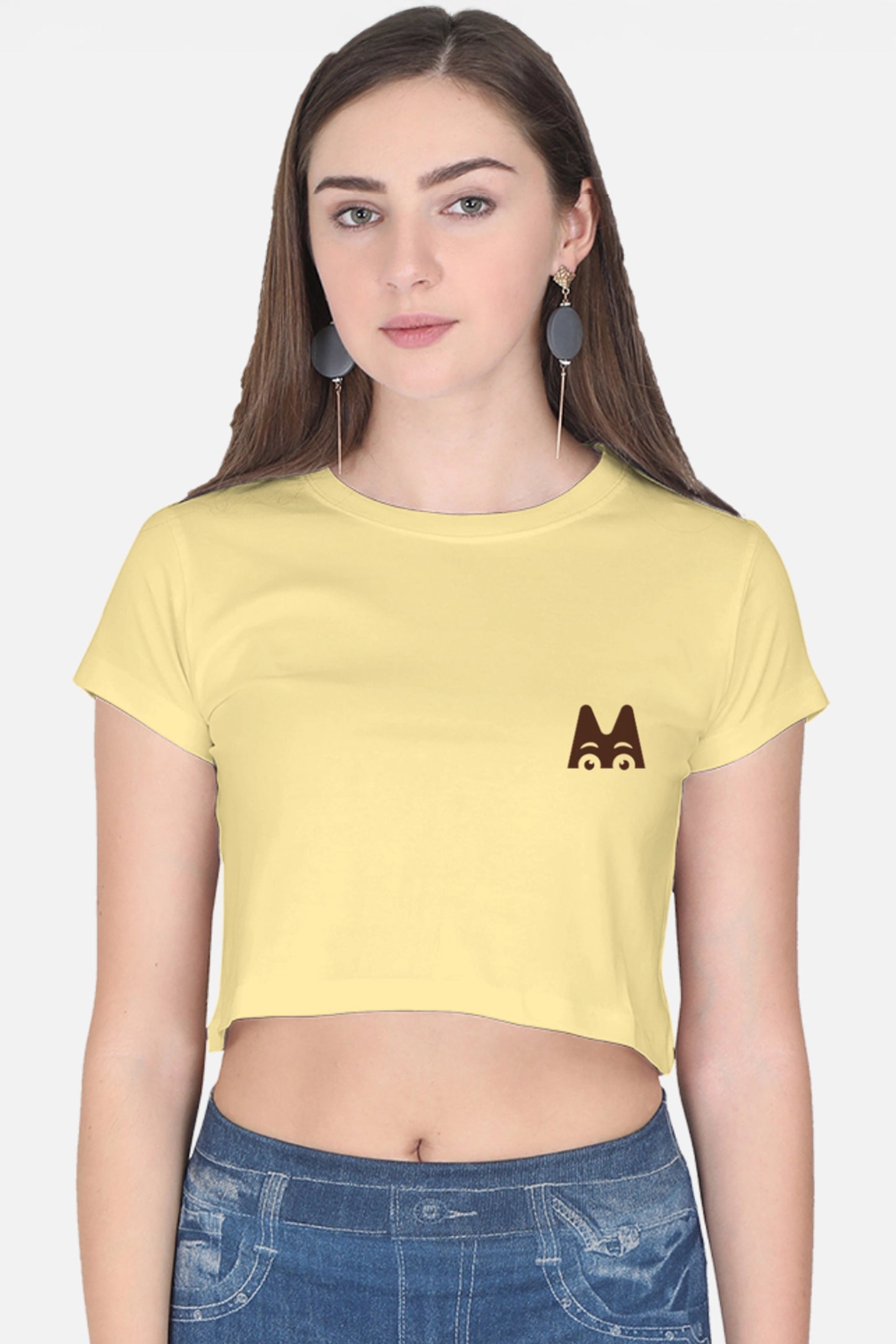 Cool Pop Art Crop Top
