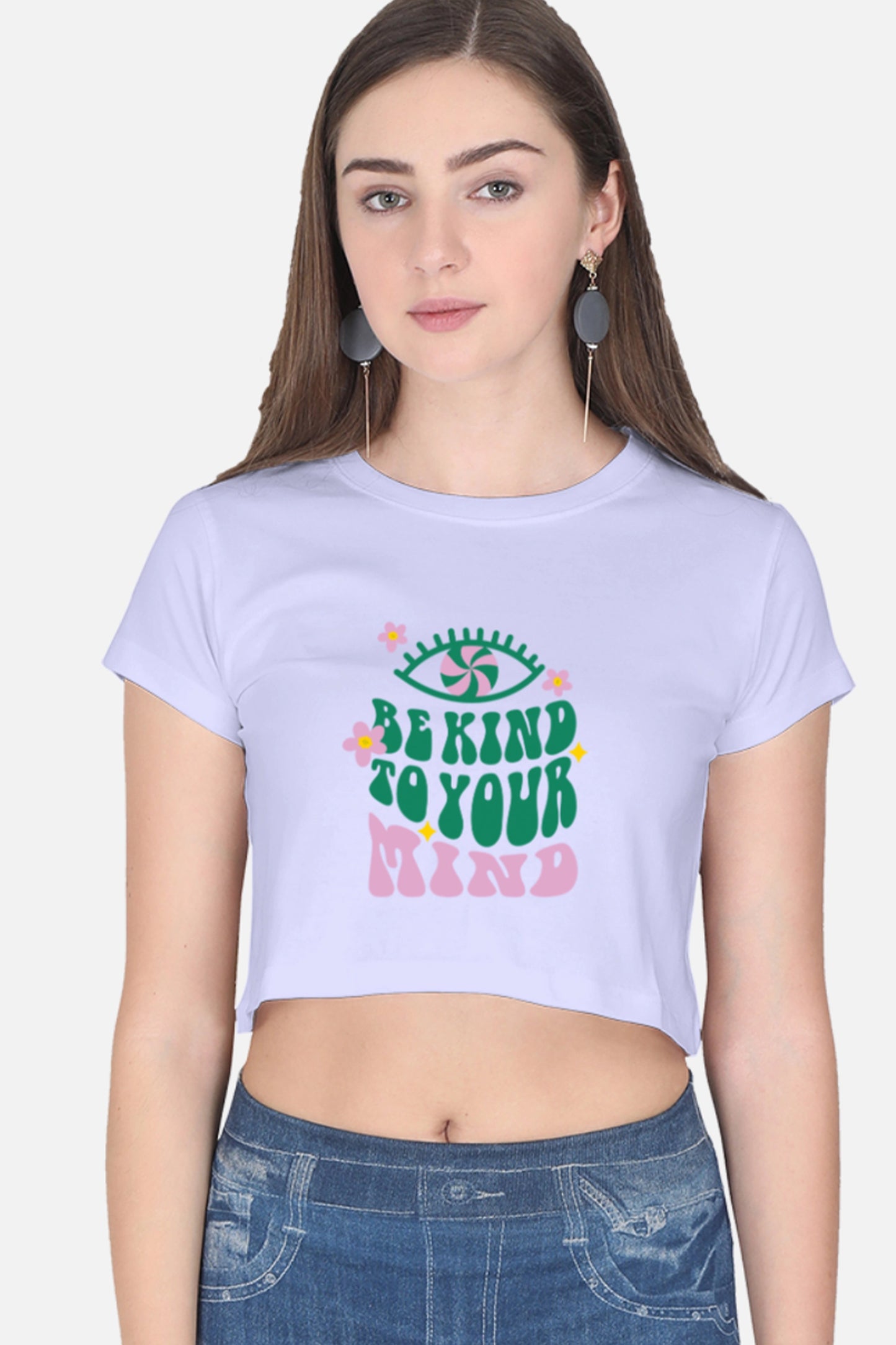 Be Kind To Your Mind Crop Top