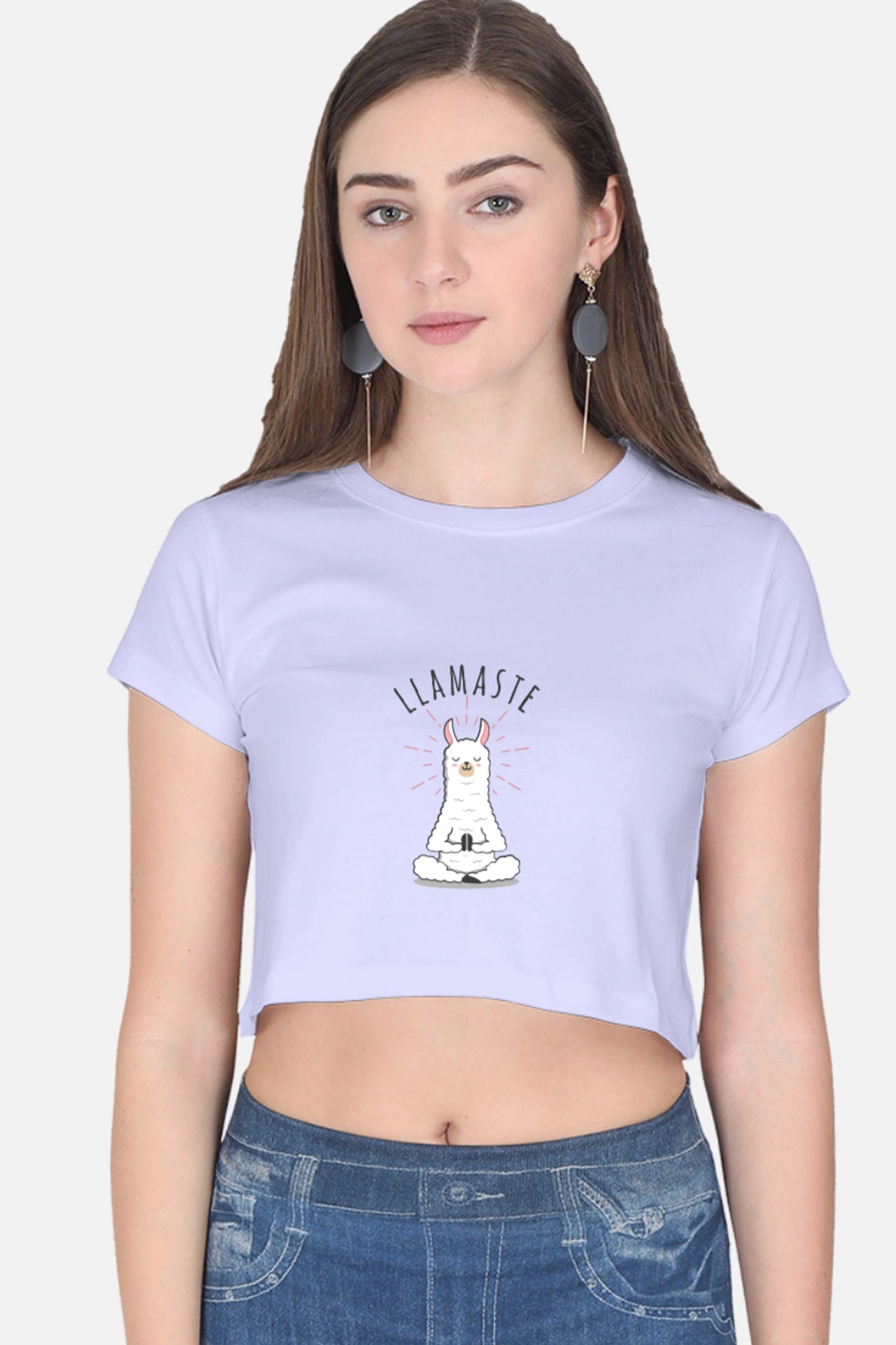 LLAMASTE Crop Top
