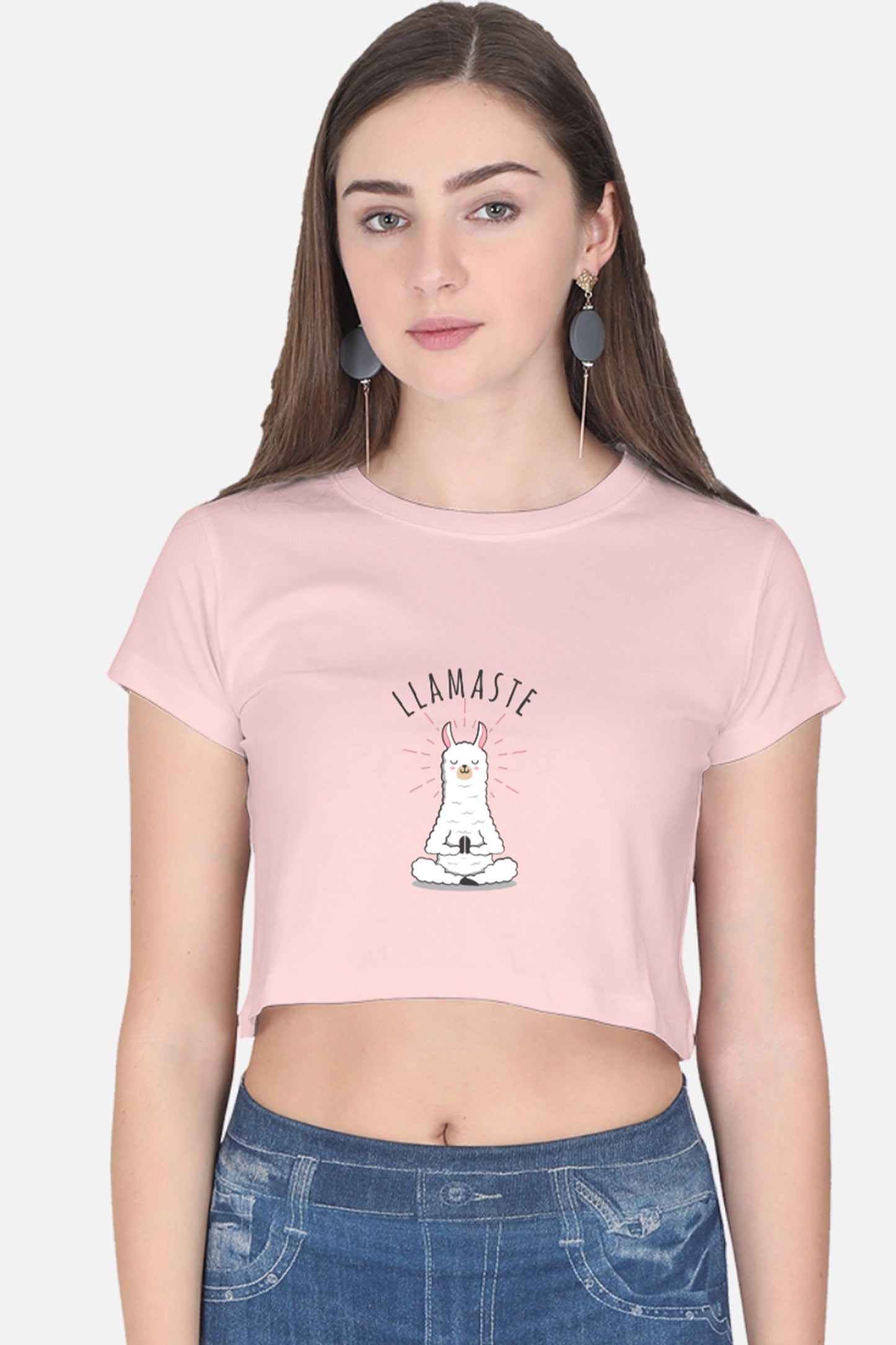 LLAMASTE Crop Top