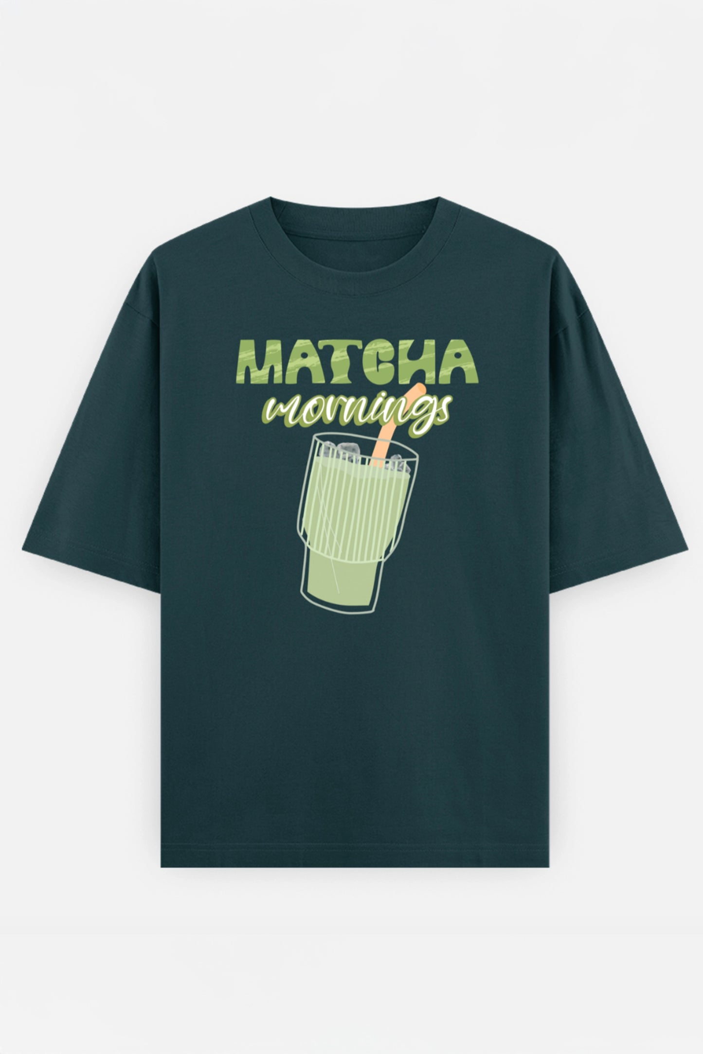 Matcha Mornings Oversized Tee