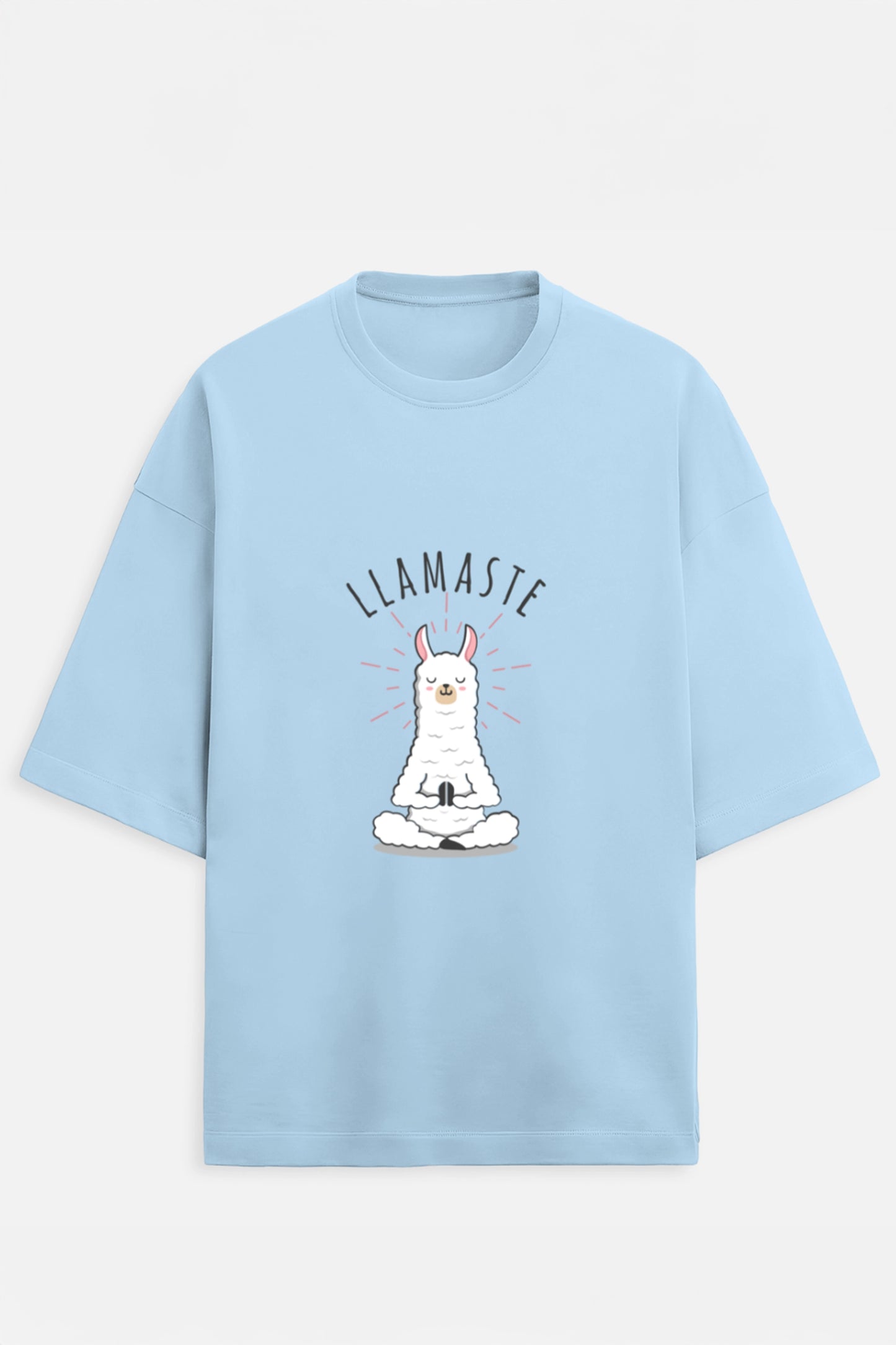 LLAMASTE Terry Oversized Tee