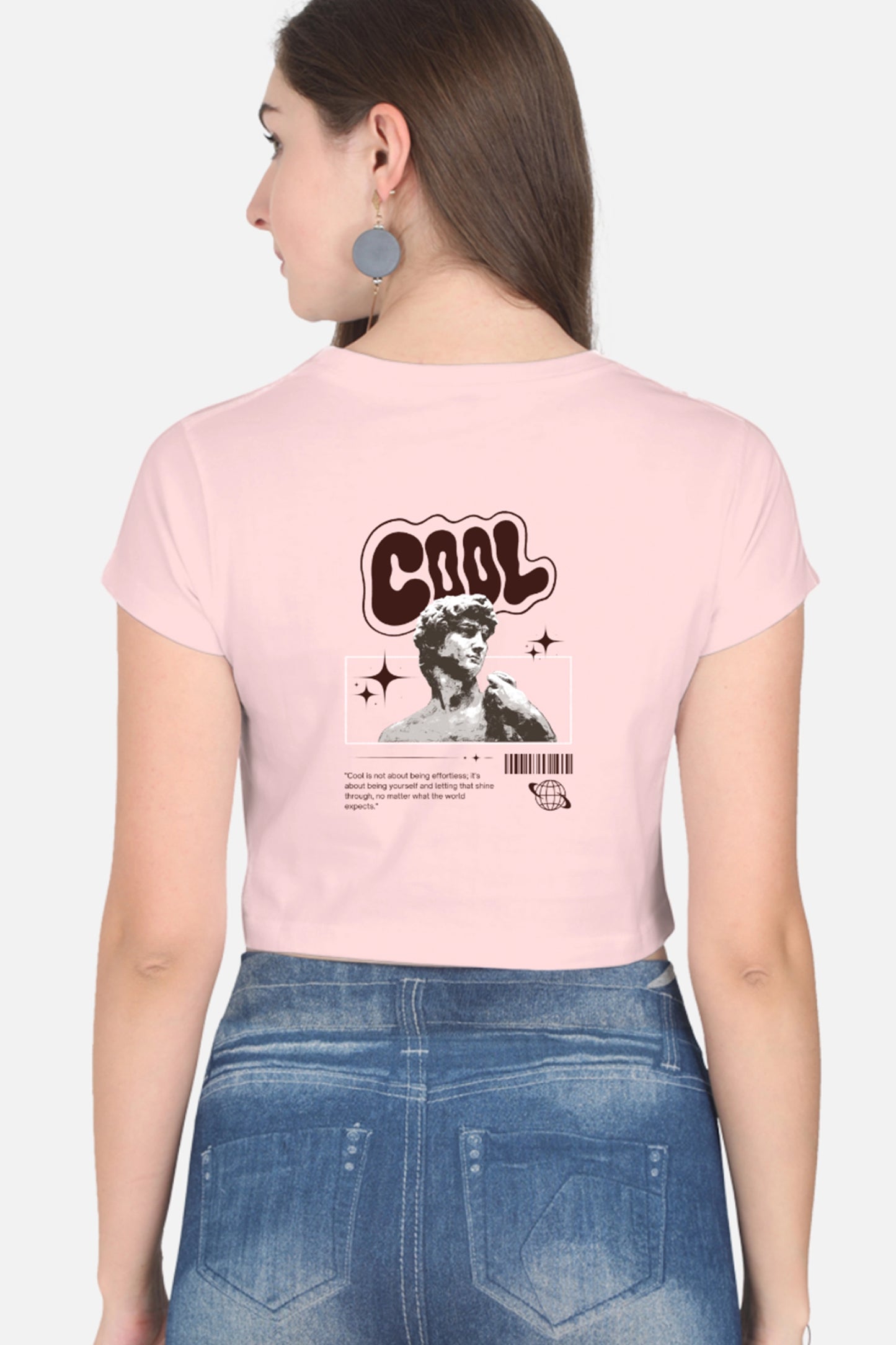 Cool Pop Art Crop Top