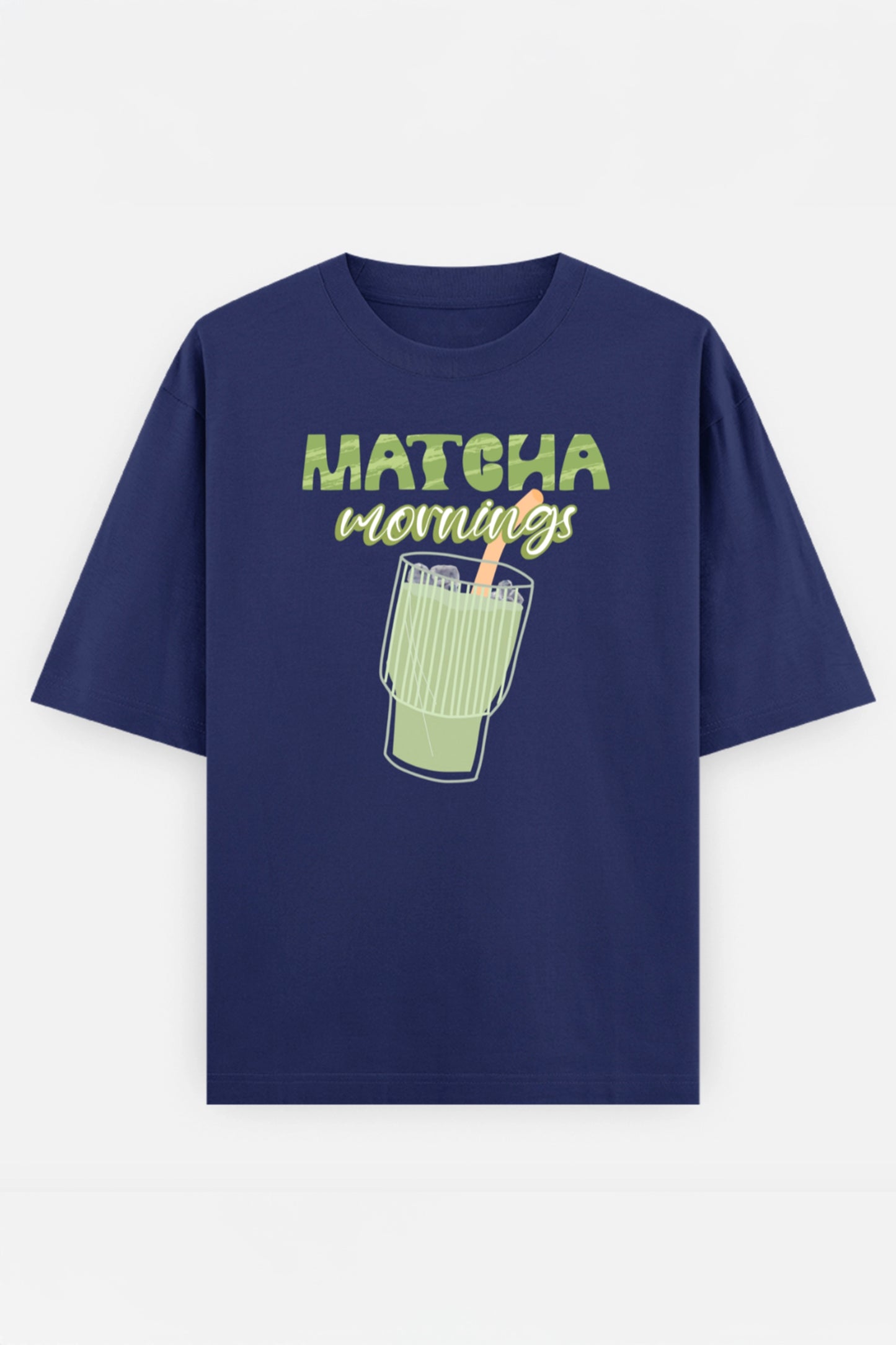 Matcha Mornings Oversized Tee