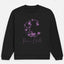 Moon Child Purple Design Sweatshirt
