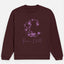 Moon Child Purple Design Sweatshirt
