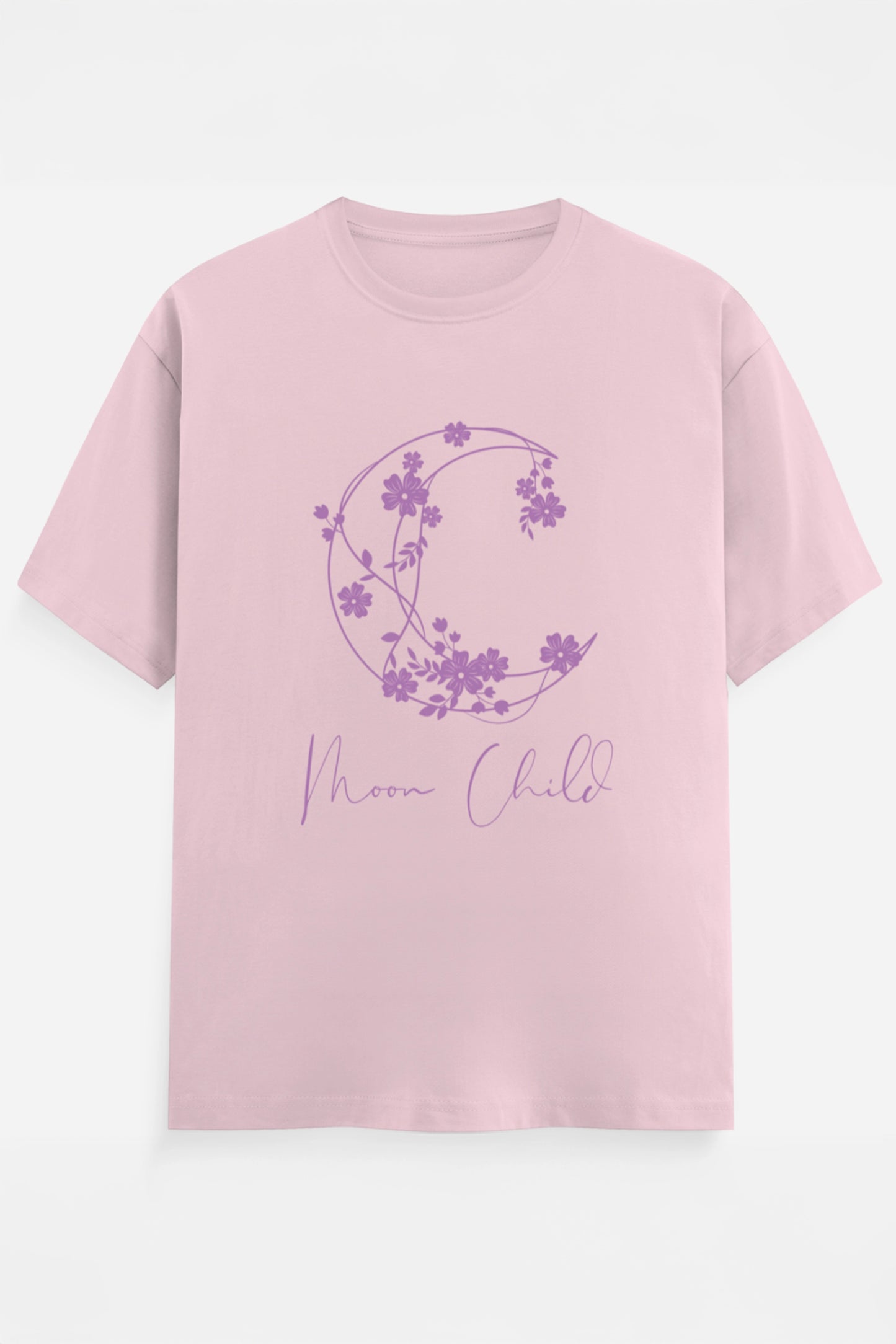 Moon Child Purple Design T-Shirts