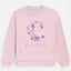 Moon Child Purple Design Sweatshirt