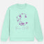 Moon Child Purple Design Sweatshirt