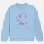 Moon Child Purple Design Sweatshirt