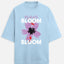 My Heart Is Bloom  Terry Oversized T shirt