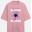 My Heart Is Bloom  Terry Oversized T shirt