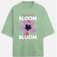 My Heart Is Bloom  Terry Oversized T shirt