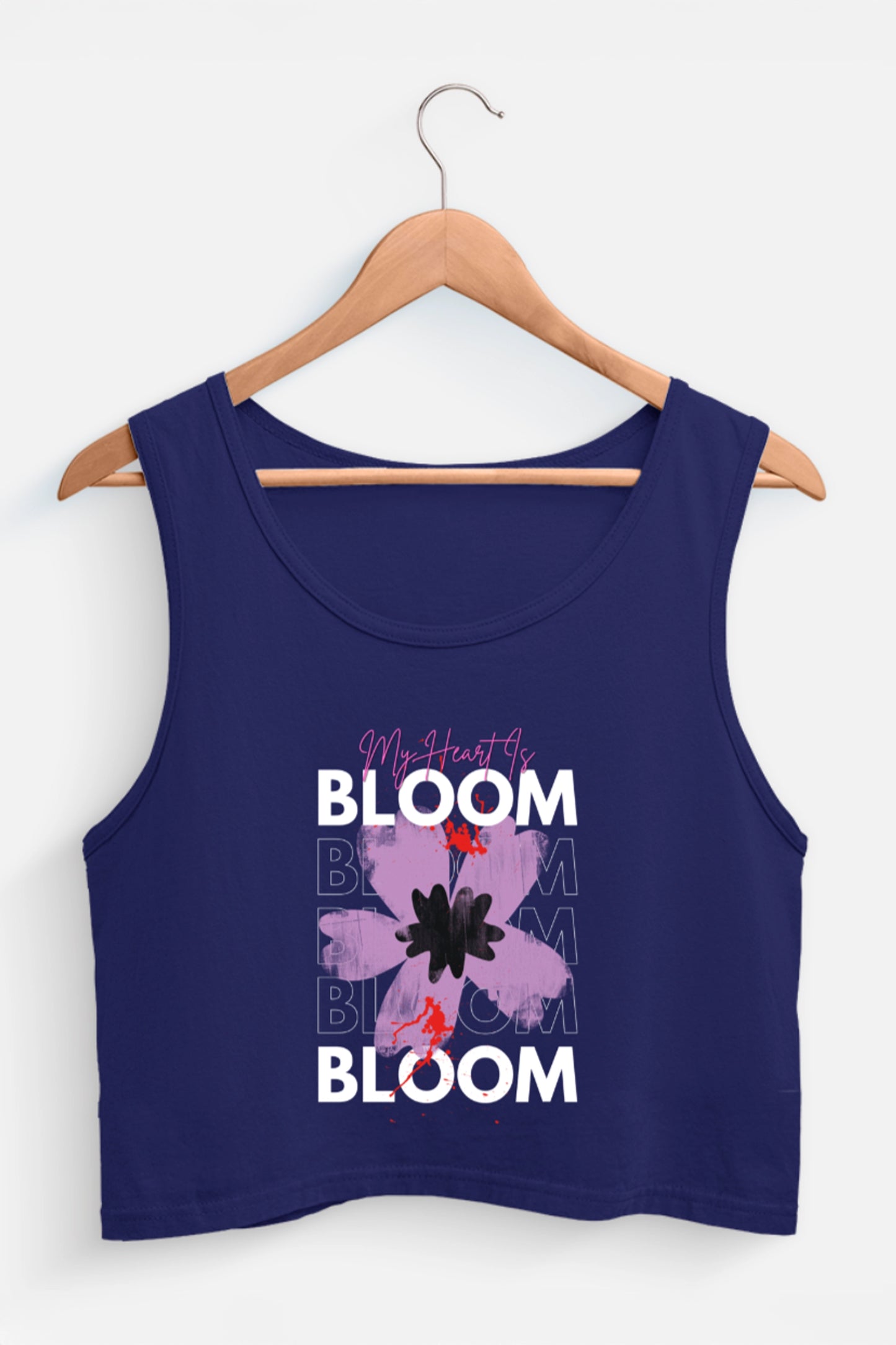 My Heart Is Bloom Tank Tops