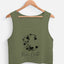 Moon Child Black Design Tank Top