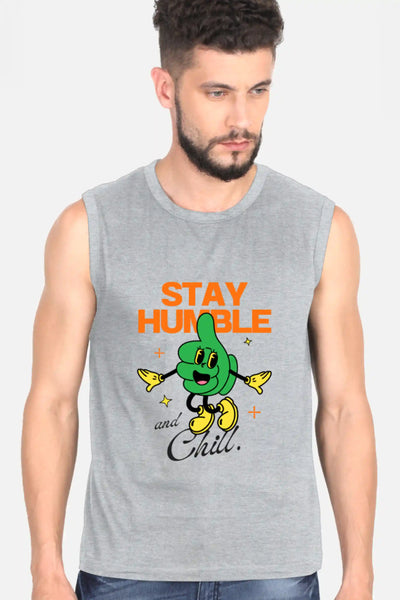 Stay humble and Chill Long Tank