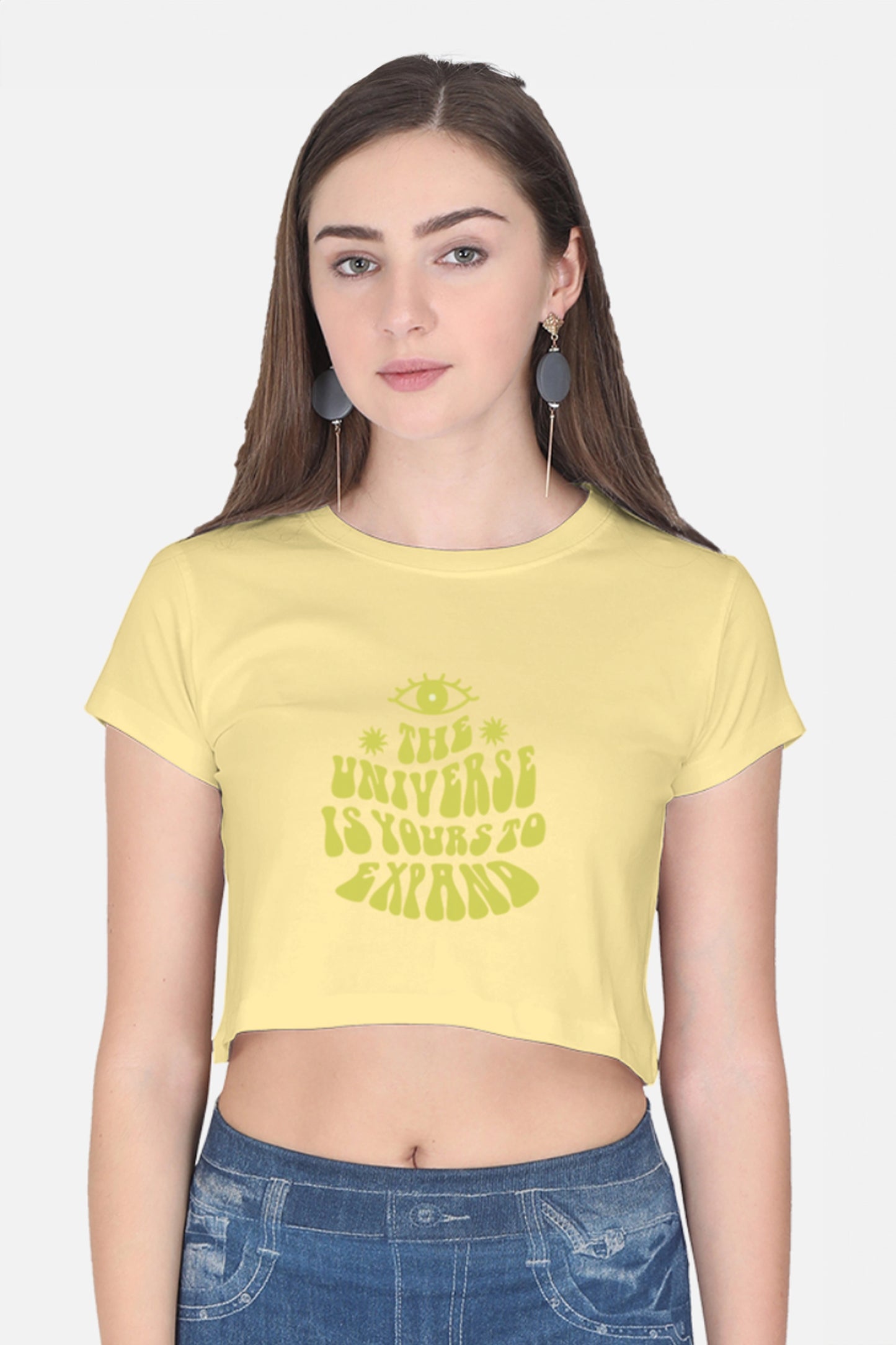 The Universe is Urs To Expand Crop Top