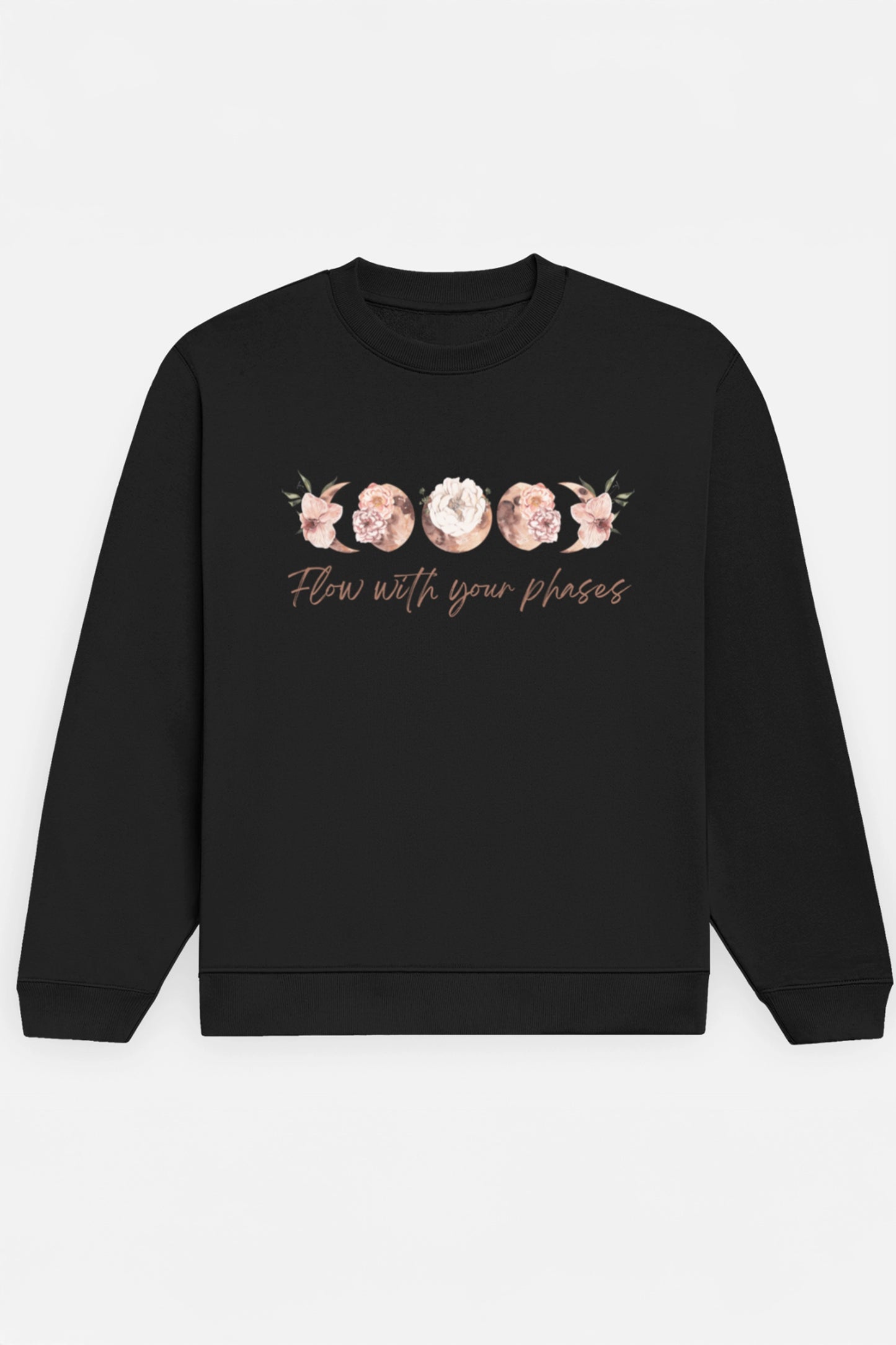 Flow with your phases Sweatshirt (Peach)