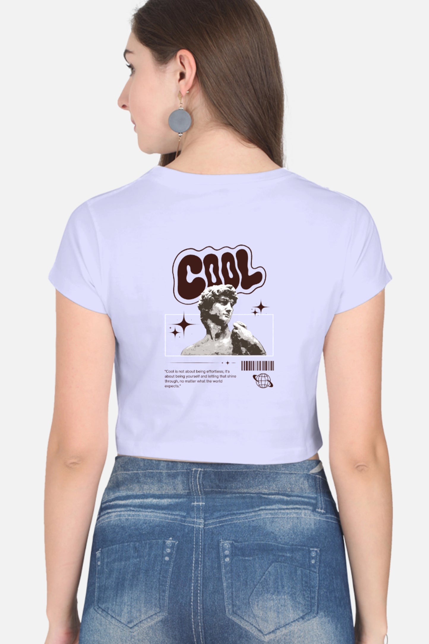 Cool Pop Art Crop Top
