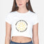 More Gratitude Less Attitude Crop Top