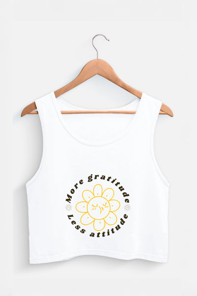 More Gratitude Less Attitude Tank Top