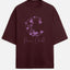 Moon Child Purple Design Terry Oversized Tee