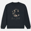Moon Child Beige Design Sweatshirt