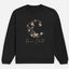 Moon Child Beige Design Sweatshirt