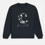 Moon Child White Design Sweatshirt