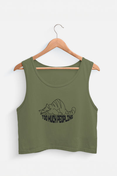 Too Much Peopling Tank Top
