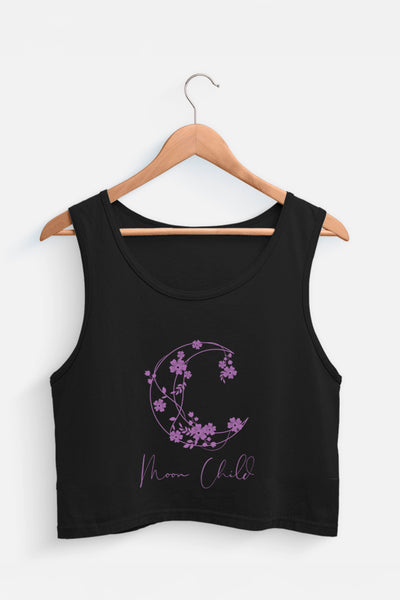 Moon Child Purple Design Tank Top