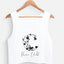 Moon Child Black Design Tank Top