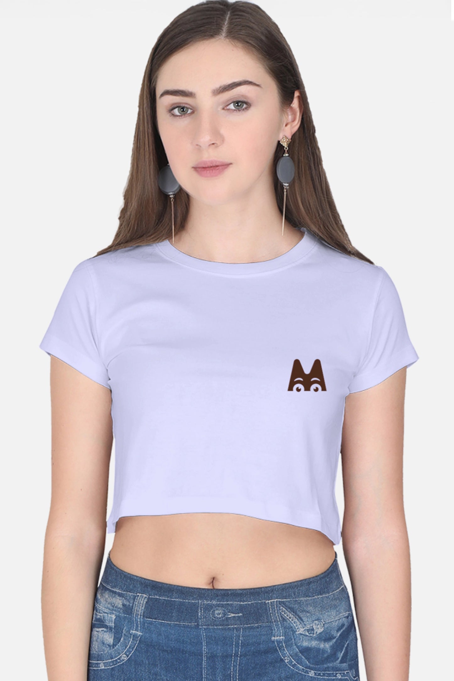 Cool Pop Art Crop Top