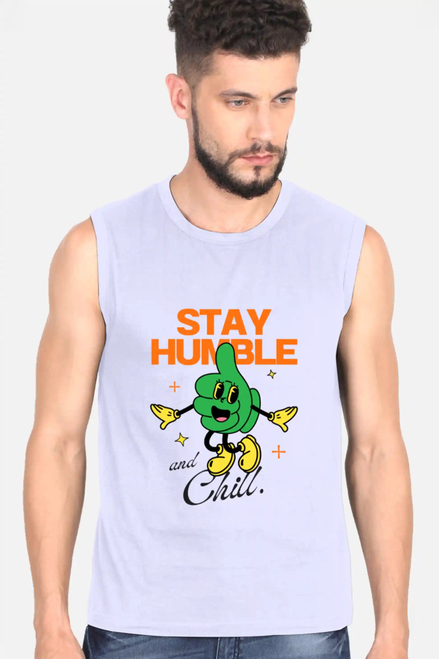 Stay humble and Chill Long Tank