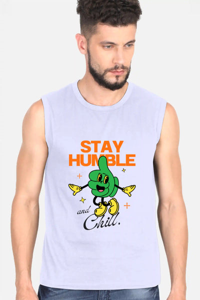 Stay humble and Chill Long Tank