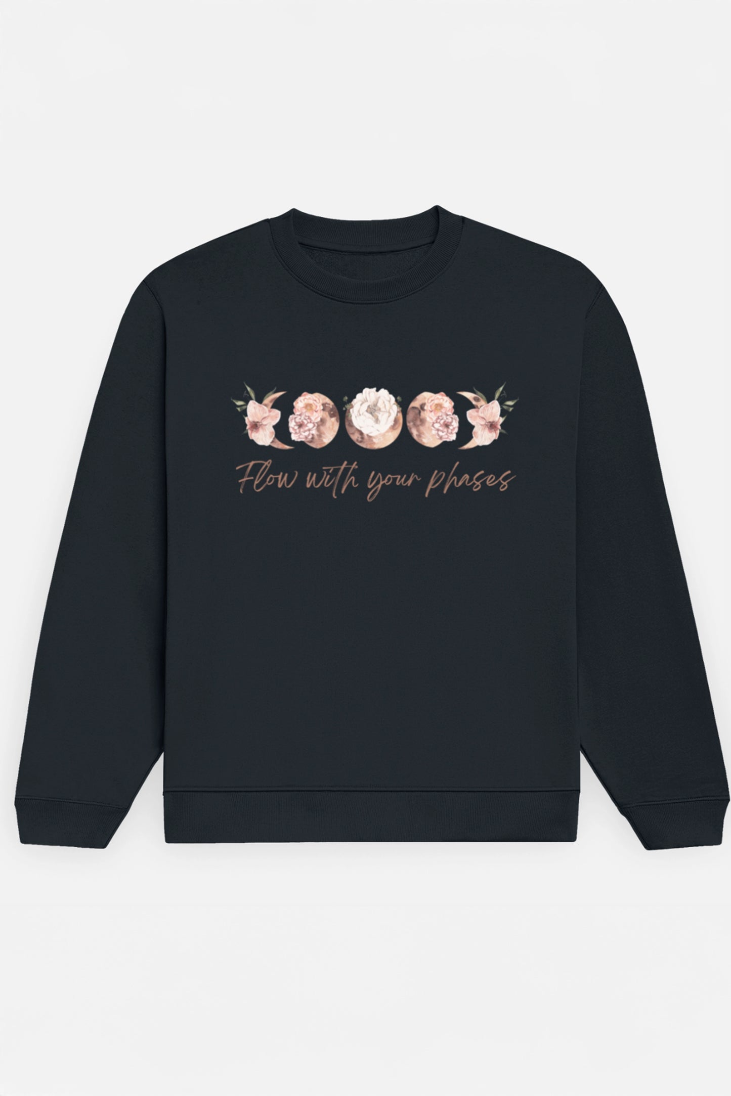 Flow with your phases Sweatshirt (Peach)