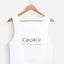 Flow with your phases Tank Top (Peach)