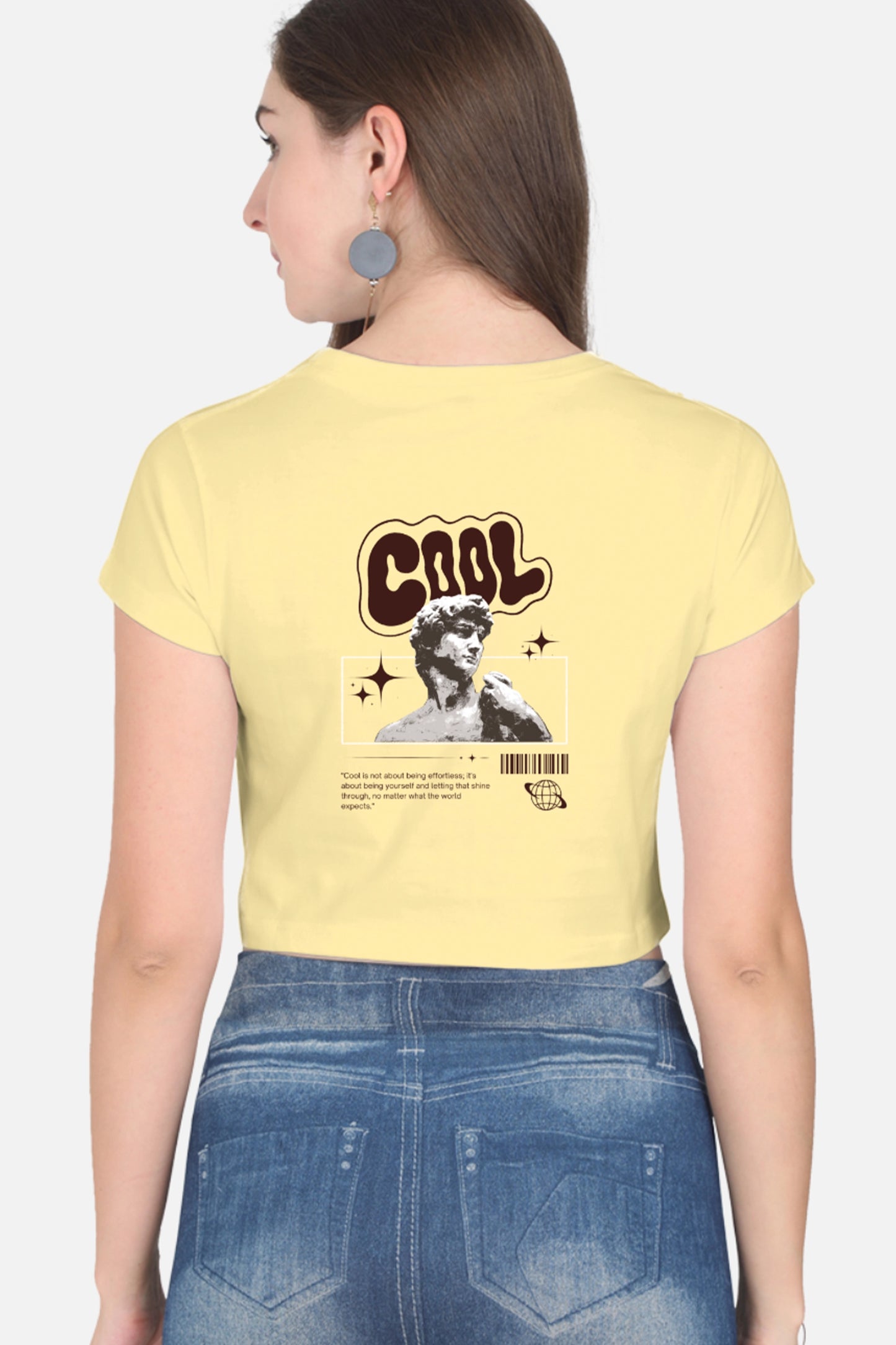 Cool Pop Art Crop Top