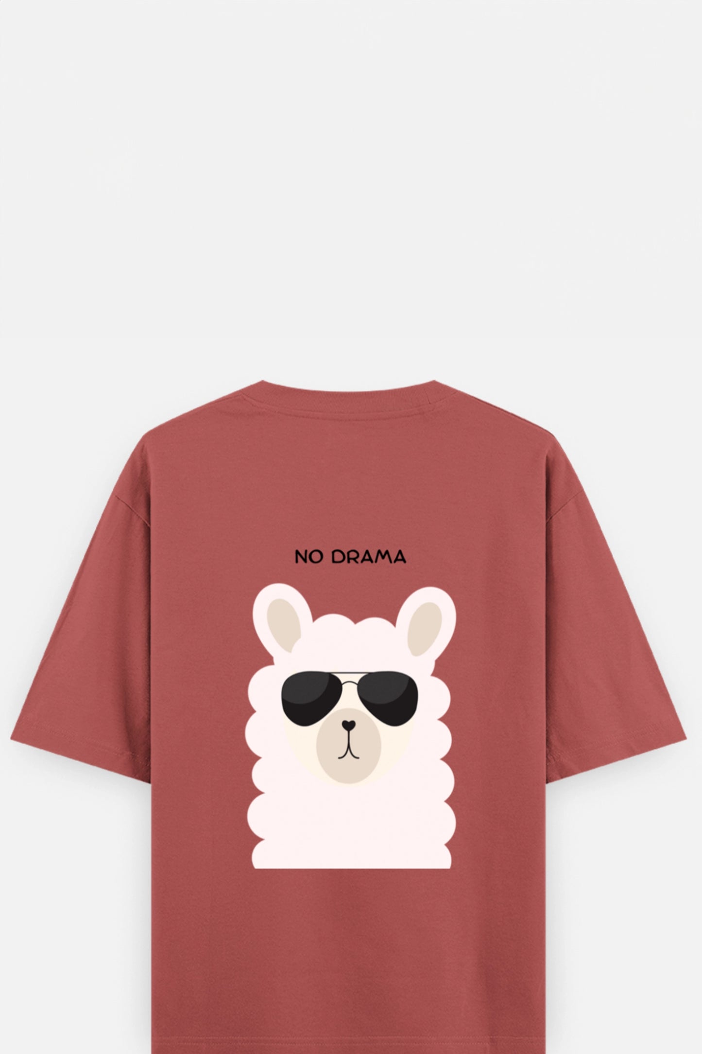No Drama Llama Oversized Tee