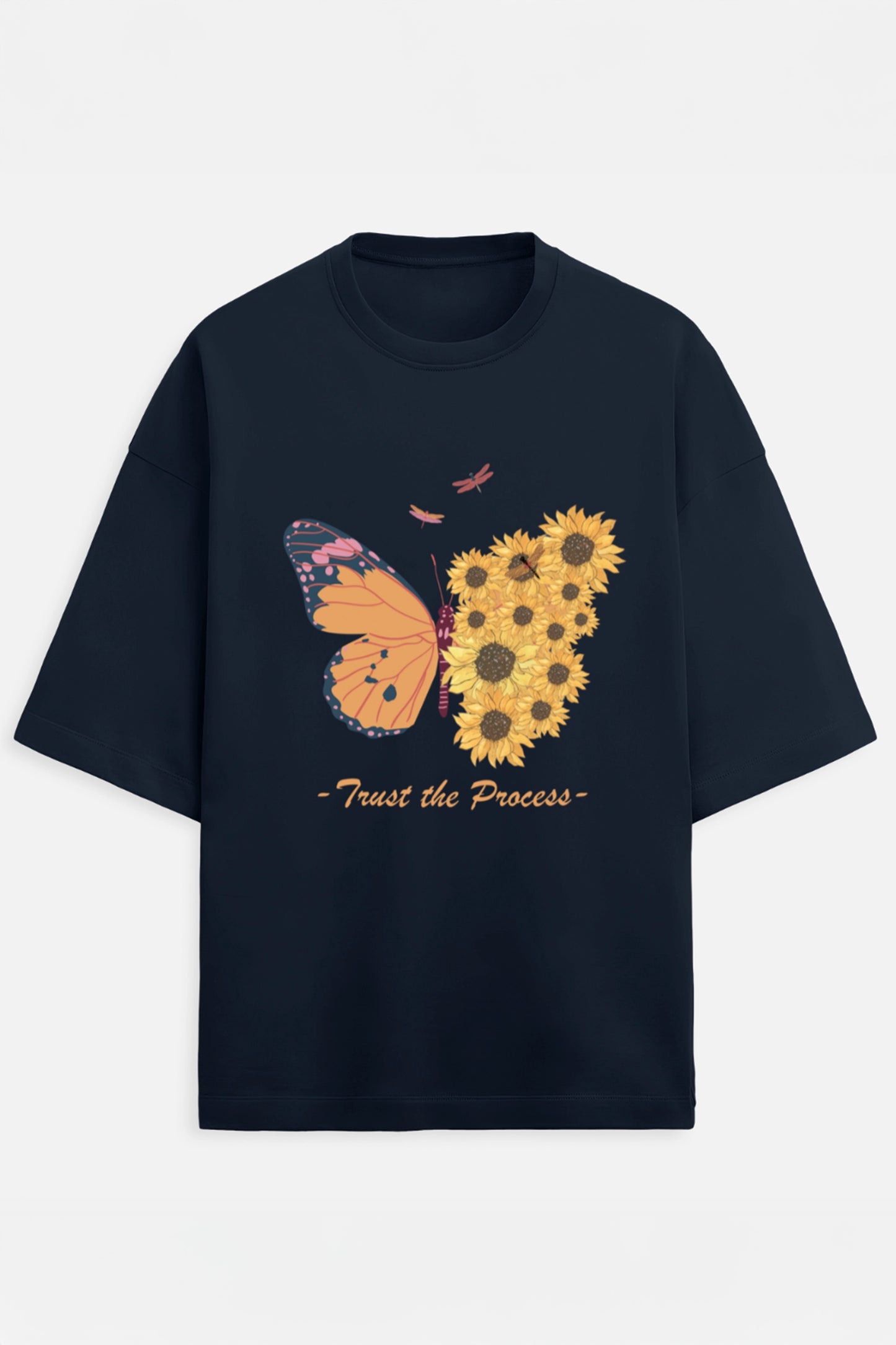 Trust The Process Terry Oversized Tee