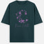 Moon Child Purple Design Oversized Tee