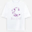 Moon Child Purple Design Oversized Tee